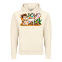 Vintage Artic Easter Howdy Peeps Bunny Vintage Hoodie - CowhideDigitalArt
