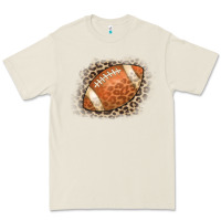 Bone American Football Leopard Premium Tee - CowCowDesign