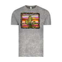 Serape Leopard Cactus Vintage Tee | Teevron