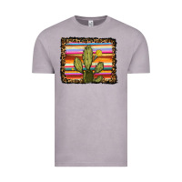 Vintage Zinc serape leopard cactus Vintage Tee - RanaPortraitStore