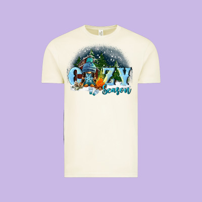Cozy Season Vintage Tee Designed By Fadigitalartstudio