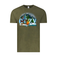Vintage Olive cozy season Vintage Tee - FaDigitalArtStudio
