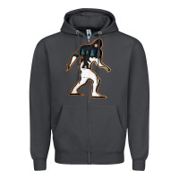 Smoke bigfoot wood layered christmas Zipper Hoodie - DesigneFamous