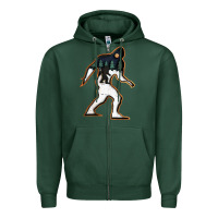 Sports Green bigfoot wood layered christmas Zipper Hoodie - DesigneFamous