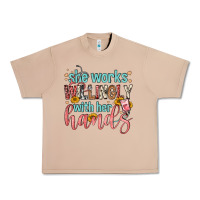 Burro she works willingly with her hands Urban Heavy Tee - FaDigitalArtStudio