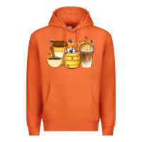 Carrot Bee Honey Coffee Cups Premium Hoodie - Artiststas