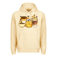 Pina Colada Bee Honey Coffee Cups Premium Hoodie - Artiststas