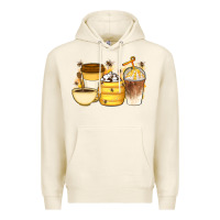 Tofu Bee Honey Coffee Cups Premium Hoodie - Artiststas