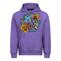 Tulip sunflowers hexagon frame mama Urban Hoodie - Jasminsmagicworld