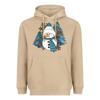 Mushroom Snowman Winter Heavyweight Hoodie - RanaPortraitStore