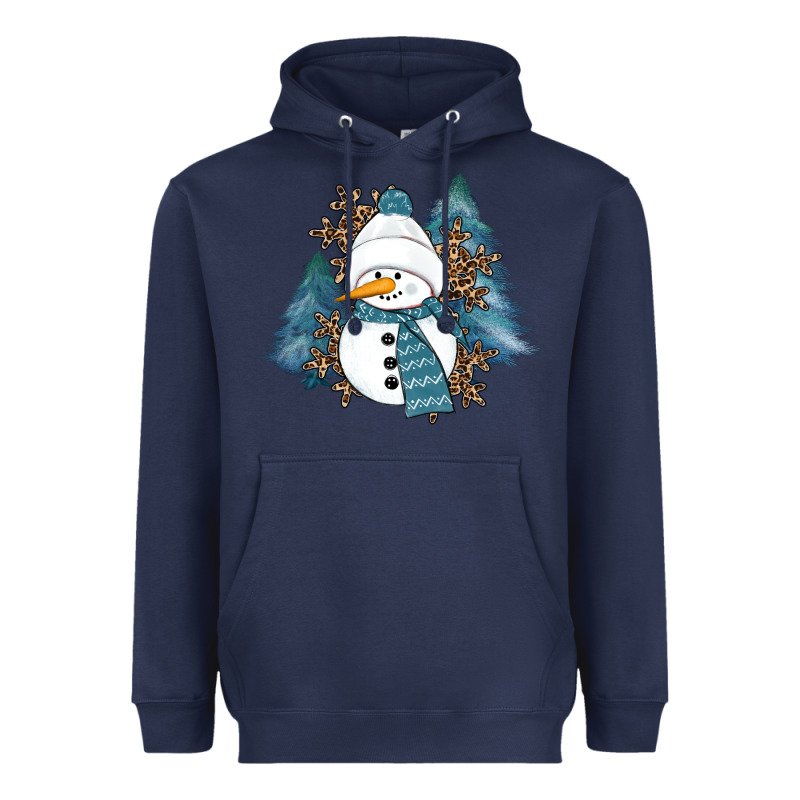 Snowman Winter Heavyweight Hoodie by RanaPortraitStore | Teevron