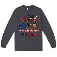 Smoke All American Mama Long Sleeve Tee - LillyAllenDesigns