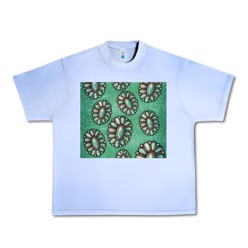 Turquoise Gemstone Glitter Urban Heavy Tee by Jasminsmagicworld | Teevron