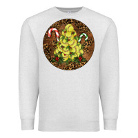 Oatmeal Heather Softball Leopard  Christmas Premium Sweatshirt - RanaPortraitStore