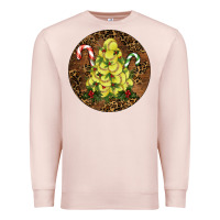 Pale Pink Softball Leopard  Christmas Premium Sweatshirt - RanaPortraitStore