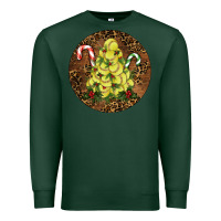 Sports Green Softball Leopard  Christmas Premium Sweatshirt - RanaPortraitStore