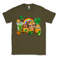 Army Green St. Patricks coffee cups Classic Tee - HowdyJamesFarm