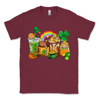 Burgundy St. Patricks coffee cups Classic Tee - HowdyJamesFarm