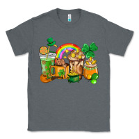 Charcoal Heather St. Patricks coffee cups Classic Tee - HowdyJamesFarm