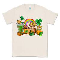 Natural St. Patricks coffee cups Classic Tee - HowdyJamesFarm