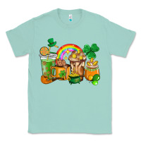 Seafoam St. Patricks coffee cups Classic Tee - HowdyJamesFarm