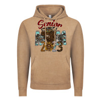 Vintage Coffee Senior Mom 2023 Vintage Hoodie - CowhideDigitalArt