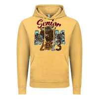 Vintage Mustard Senior Mom 2023 Vintage Hoodie - CowhideDigitalArt