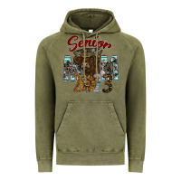Vintage Olive Senior Mom 2023 Vintage Hoodie - CowhideDigitalArt