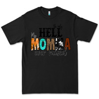 Black The Only Hell my Momma Ever Raised Premium Tee - CowCowDesign