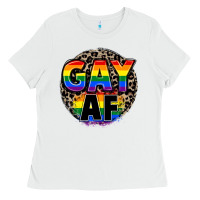 Gay Af Ladies Tee | Teevron