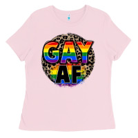 Bubblegum Pink Gay af Ladies Tee - FaDigitalArtStudio