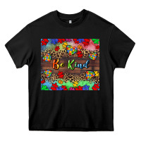 Black Be kind Heavy Core Tee - CowGirlArtShop