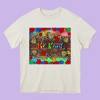 Be Kind Heavy Core Tee Designed By Cowgirlartshop