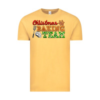 Vintage Mustard christmas baking team Vintage Tee - FaDigitalArtStudio