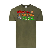 Vintage Olive christmas baking team Vintage Tee - FaDigitalArtStudio