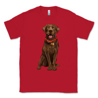 Red chocolate lab labrador retriever Classic Tee - Artiststas