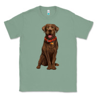 Sage chocolate lab labrador retriever Classic Tee - Artiststas