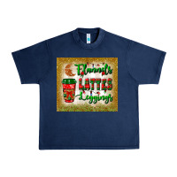 Navy flannels lattes leggings tumbler Urban Heavy Tee - BundleAndBundleShop