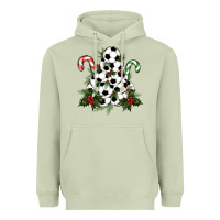 Matcha Lightning Soccer Christmas Tree Heavyweight Hoodie - RanaPortraitStore