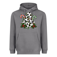 Storm Lightning Soccer Christmas Tree Heavyweight Hoodie - RanaPortraitStore
