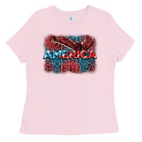 America America America America 4th Of July Ladies Tee | Teevron