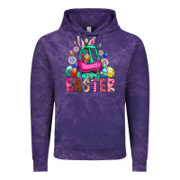 Cloud Purple Easter Vintage Hoodie - CowhideDigitalArt