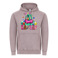 Vintage Zinc Easter Vintage Hoodie - CowhideDigitalArt