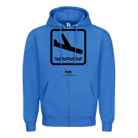 True Royal sully movie silhouette Zipper Hoodie - DesigneFamous