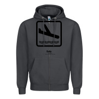 Smoke sully movie silhouette Zipper Hoodie - DesigneFamous