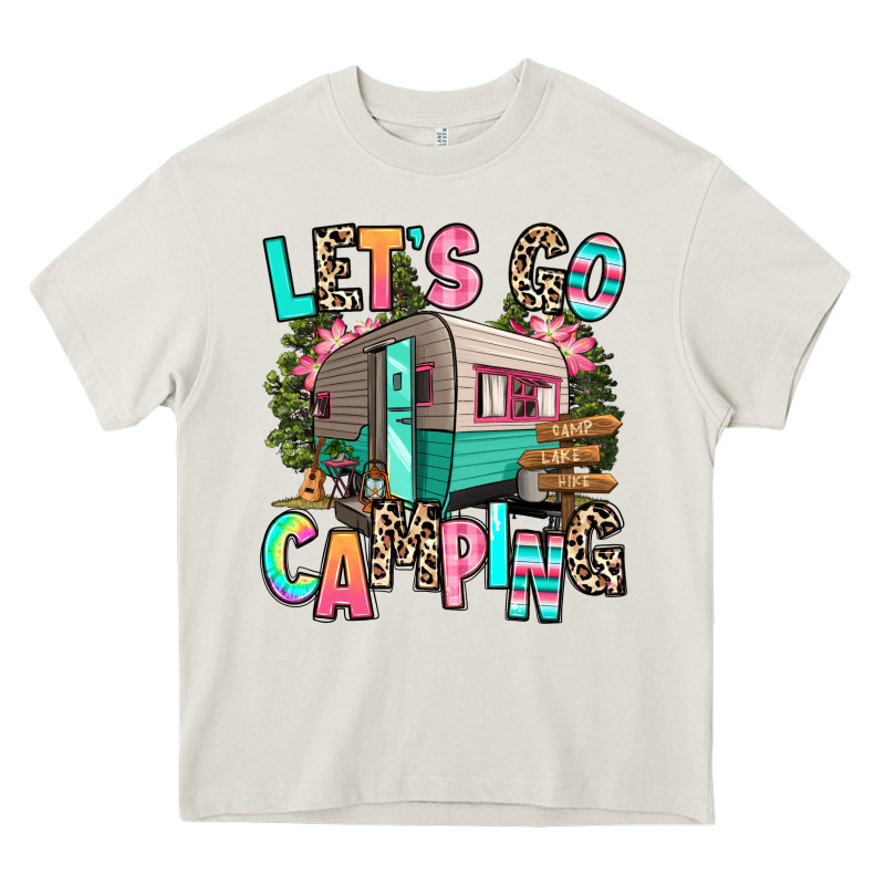Let's Go Camping Heavy Core Tee by RanaPortraitStore | Teevron