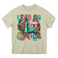 Mossy let's go camping Heavy Core Tee - RanaPortraitStore
