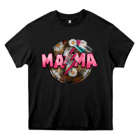 Black Mama lightning bolt Mother's Day Heavy Core Tee - CowGirlArtShop