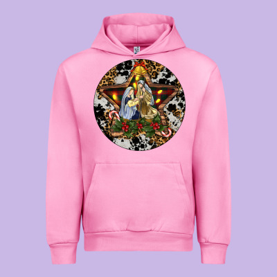 Oh Holy Night Christmas Urban Hoodie Designed By Ranaportraitstore