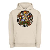 Pigment French Oak Oh Holy Night Christmas Urban Hoodie - RanaPortraitStore